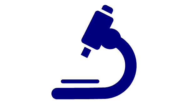 An icon of a microscope.