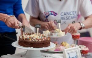 Cake stand at event